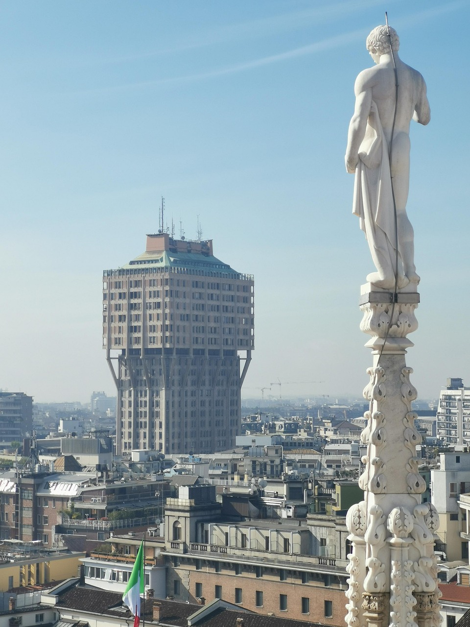 Scorcio di una città italiana