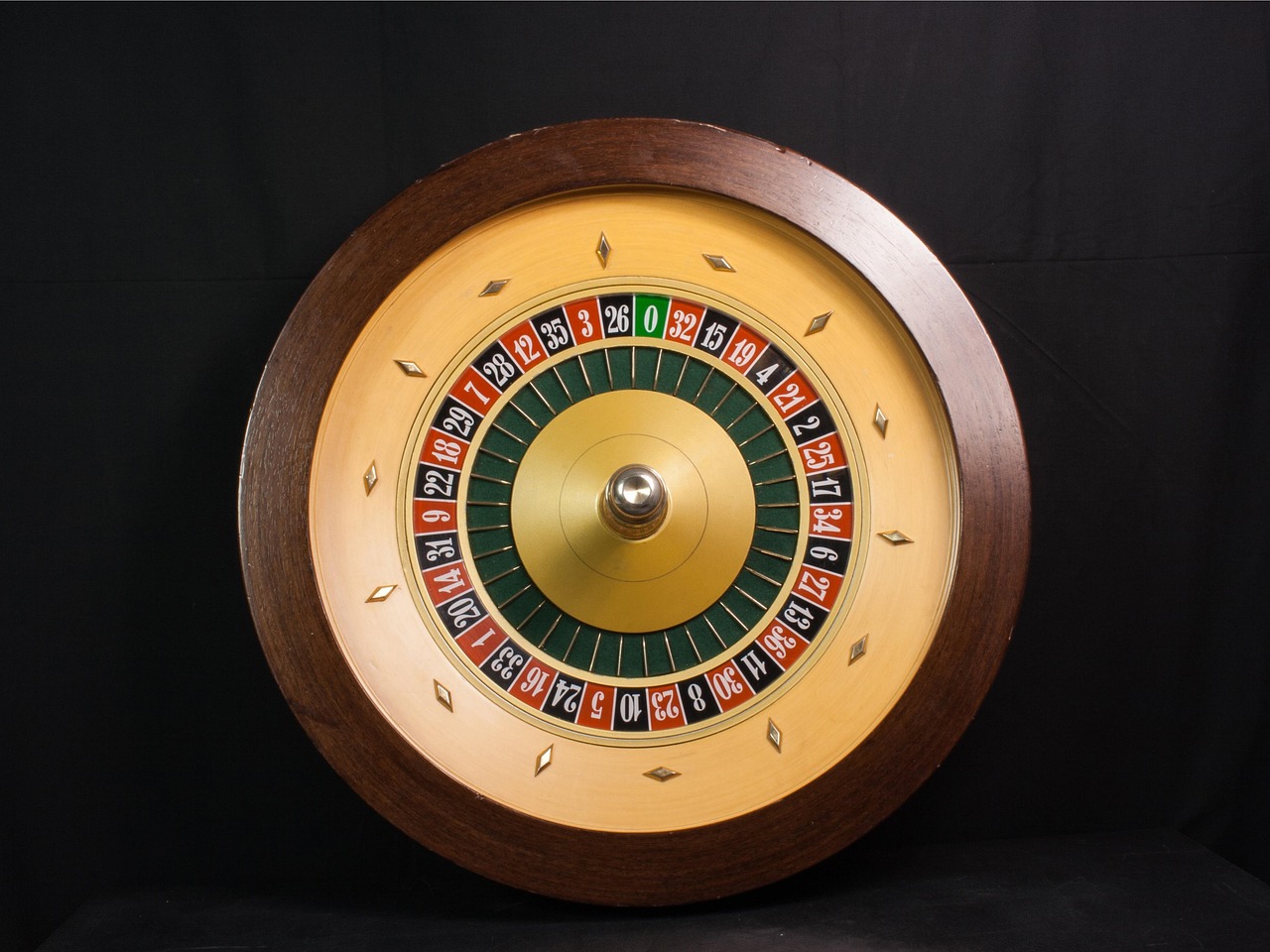 Ruota della roulette in una sala da gioco